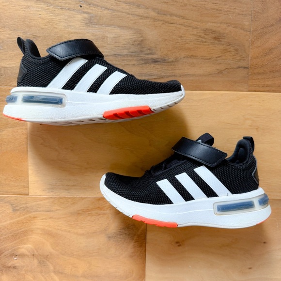 adidas Other - Adidas Little Boys Black Sneakers Size 12, Great condition!!